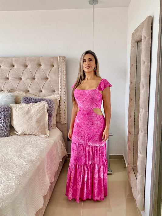 Vestido de Hoja Rota